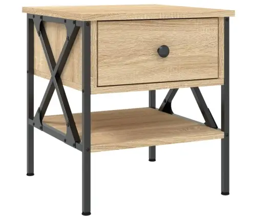 Naktiniai Staliukai, 2Vnt., Sonoma Ąžuolo, 40X42X45cm Mediena