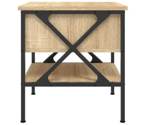 Naktiniai Staliukai, 2Vnt., Sonoma Ąžuolo, 40X42X45cm Mediena