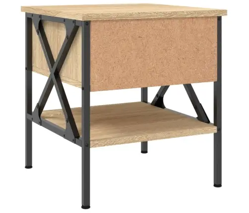 Naktiniai Staliukai, 2Vnt., Sonoma Ąžuolo, 40X42X45cm Mediena