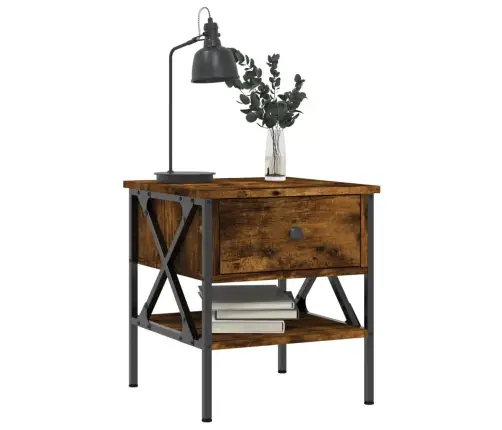 Naktsgaldiņš, Ozolkoka, 40X42X45 Cm, Inženierijas Koks Vidaxl