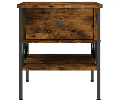 Naktsgaldiņš, Ozolkoka, 40X42X45 Cm, Inženierijas Koks Vidaxl