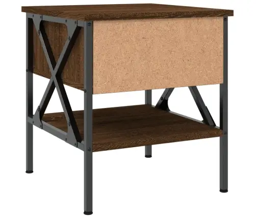 Naktsgaldiņi, Ozolkoka, 2 Gab., 40X42X45 Cm, Inženierijas Koks Vidaxl