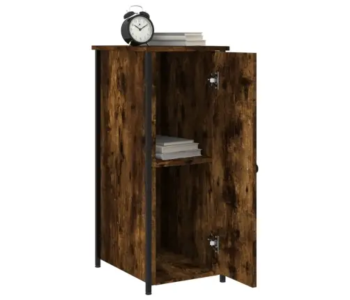 Naktsskapītis, Ozolkoka Krāsa, 32X42X80 Cm, Inženierijas Koks Vidaxl