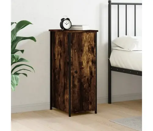 Naktsskapītis, Ozolkoka Krāsa, 32X42X80 Cm, Inženierijas Koks Vidaxl