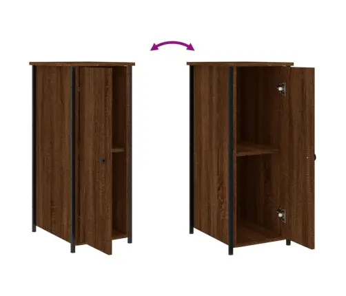 Öökapp, Pruun Tamm, 32 X 42 X 80 cm Tehispuit