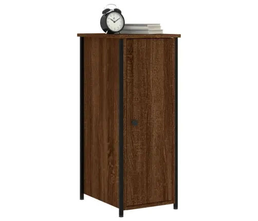 Naktsskapīši, 2 Gab., Ozolkoka, 32X42X80 Cm, Inženierijas Koks Vidaxl