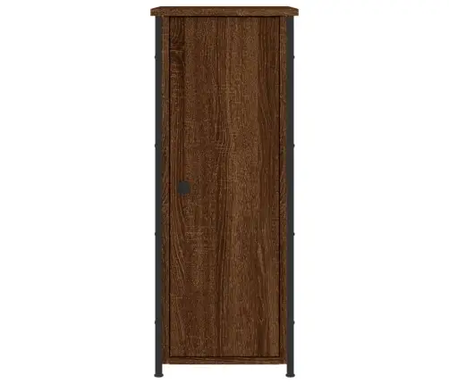 Naktsskapīši, 2 Gab., Ozolkoka, 32X42X80 Cm, Inženierijas Koks Vidaxl