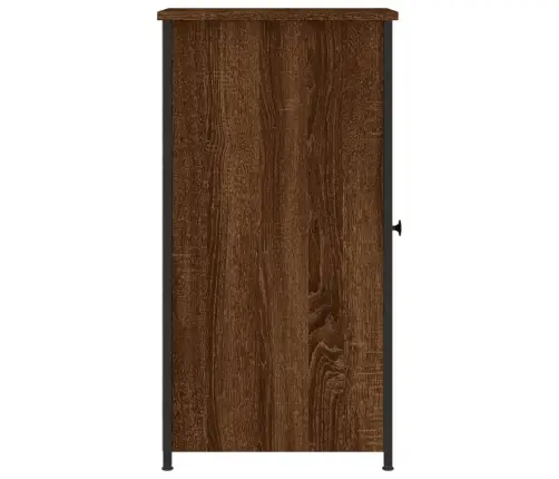 Naktsskapīši, 2 Gab., Ozolkoka, 32X42X80 Cm, Inženierijas Koks Vidaxl