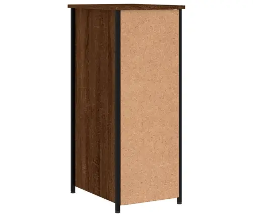 Naktsskapīši, 2 Gab., Ozolkoka, 32X42X80 Cm, Inženierijas Koks Vidaxl