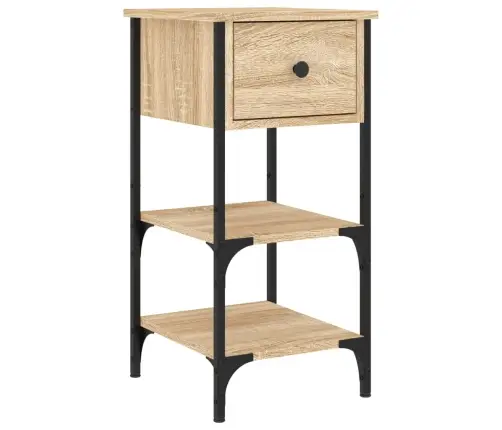 Naktsskapīši, 2 Gb., Koka Krāsa, 34X36X70 Cm, Inženierijas Koks Vidaxl