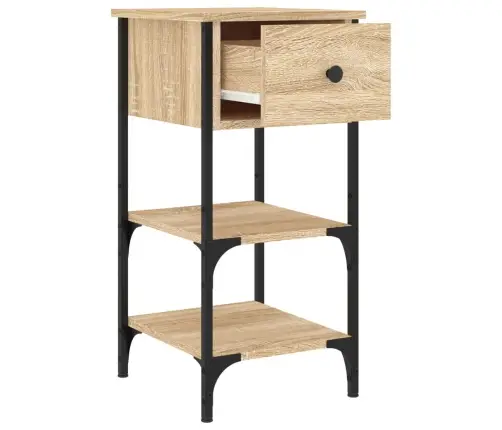 Naktsskapīši, 2 Gb., Koka Krāsa, 34X36X70 Cm, Inženierijas Koks Vidaxl