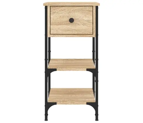 Naktsskapīši, 2 Gb., Koka Krāsa, 34X36X70 Cm, Inženierijas Koks Vidaxl