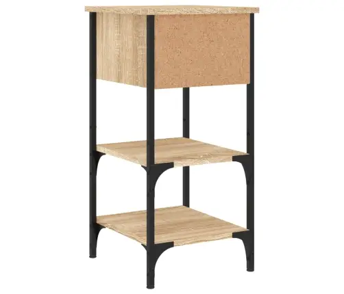 Naktsskapīši, 2 Gb., Koka Krāsa, 34X36X70 Cm, Inženierijas Koks Vidaxl