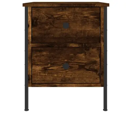 Naktsskapītis, Ozolkoka Krāsa, 40X42X50 Cm, Inženierijas Koks Vidaxl