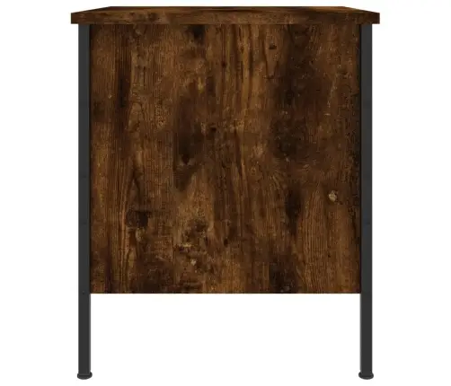 Öökapid 2 Tk, Suitsutatud Tamm, 40 X 42 X 50 cm Tehispuit