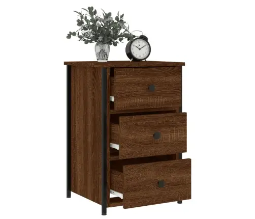 Naktsskapīši, 2 Gb., 40X36X60 Cm, Inženierijas Koks, Koka Brūni Vidaxl