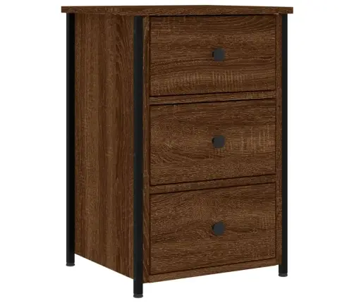 Naktsskapīši, 2 Gb., 40X36X60 Cm, Inženierijas Koks, Koka Brūni Vidaxl