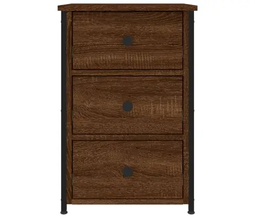 Naktsskapīši, 2 Gb., 40X36X60 Cm, Inženierijas Koks, Koka Brūni Vidaxl