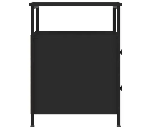 Naktsgaldiņi, 2 Gab., Melni, 44X45X60 Cm, Inženierijas Koks Vidaxl Naktsgaldiņi, 2 Gab., Melni, 44X45X60 Cm, Inženierijas Koks Vidaxl