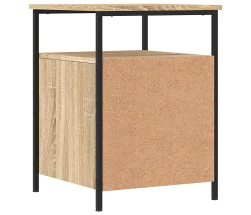 Naktsskapīši, 2 Gb., 44X45X60 Cm, Inženierijas Koks, Koka Krāsa Vidaxl Naktsskapīši, 2 Gb., 44X45X60 Cm, Inženierijas Koks, Koka Krāsa Vidaxl