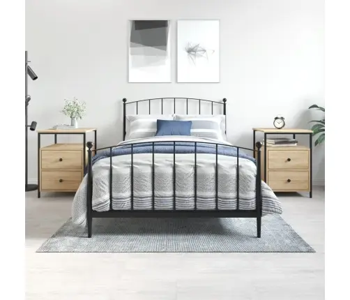 Naktsskapīši, 2 Gb., 44X45X60 Cm, Inženierijas Koks, Koka Krāsa Vidaxl Naktsskapīši, 2 Gb., 44X45X60 Cm, Inženierijas Koks, Koka Krāsa Vidaxl