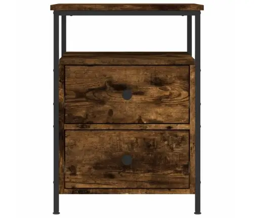 Naktsskapītis, Ozolkoka Krāsa, 44X45X60 Cm, Inženierijas Koks Vidaxl