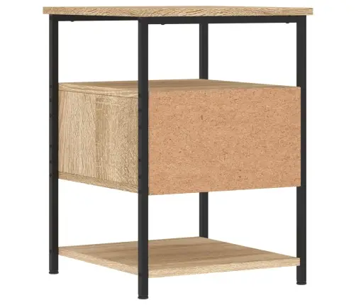 Naktinė Spintelė, Sonoma Ąžuolo, 40X42X56cm Apdirbta Mediena