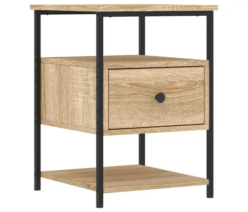 Naktinės Spintelės, 2Vnt., Sonoma Ąžuolo, 40X42X56cm Mediena