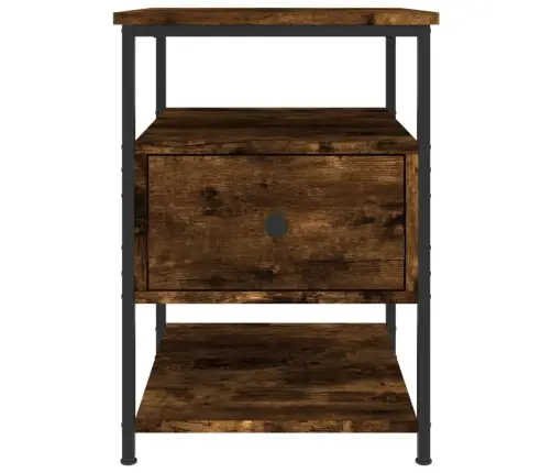 Naktsskapītis, Ozolkoka Krāsa, 40X42X56 Cm, Inženierijas Koks Vidaxl