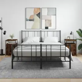 Naktsskapīši, 2 Gb., Koka Krāsa, 40X42X60 Cm, Inženierijas Koks Vidaxl