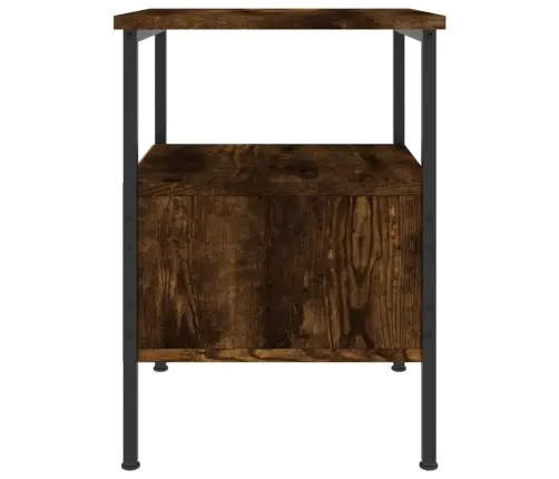 Naktsskapītis, Ozolkoka Krāsa, 34X36X50 Cm, Inženierijas Koks Vidaxl