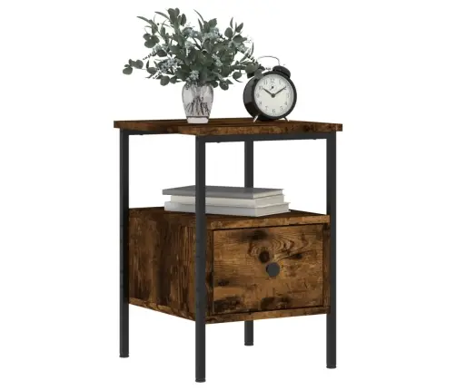 Naktsskapīši, 2 Gab., 34X36X50 Cm, Inženierijas Koks, Ozolkoka Vidaxl