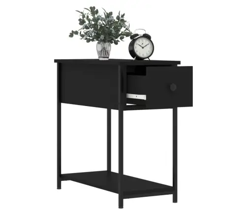 Öökapid 2 Tk, Must, 30 X 60 X 60 cm Tehispuit