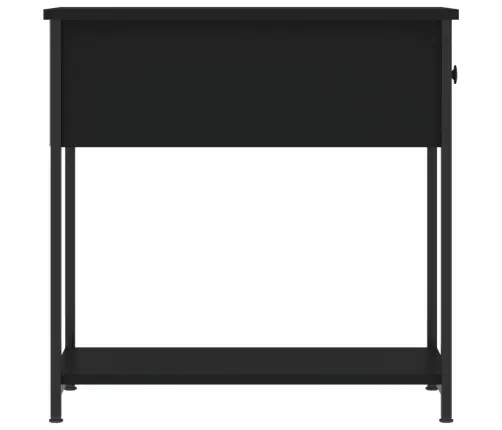 Öökapid 2 Tk, Must, 30 X 60 X 60 cm Tehispuit