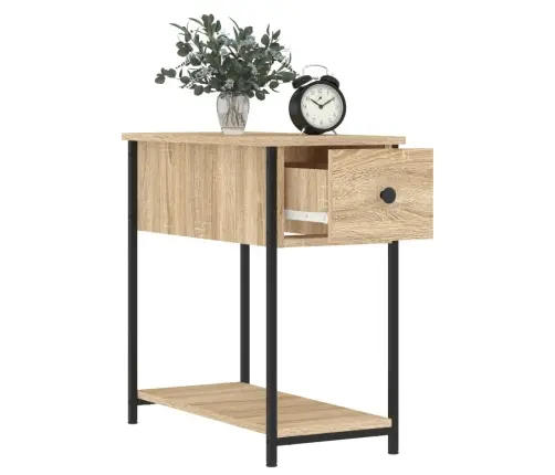 Öökapid 2 Tk, Sonoma Tamm, 30 X 60 X 60 cm Tehispuit