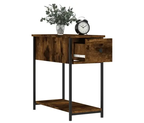 Naktsskapītis, Ozolkoka Krāsa, 30X60X60 Cm, Inženierijas Koks Vidaxl