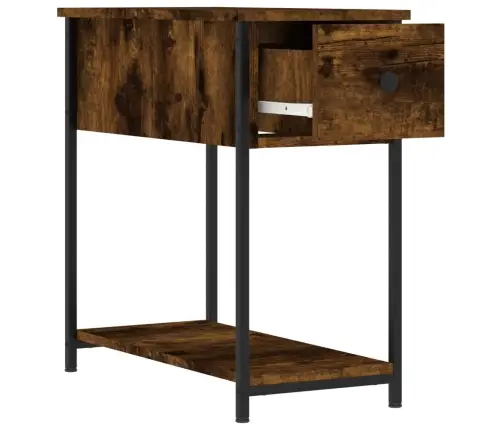 Naktsskapītis, Ozolkoka Krāsa, 30X60X60 Cm, Inženierijas Koks Vidaxl