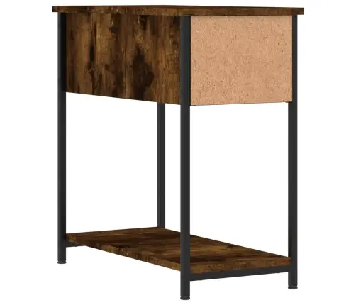 Naktsskapītis, Ozolkoka Krāsa, 30X60X60 Cm, Inženierijas Koks Vidaxl