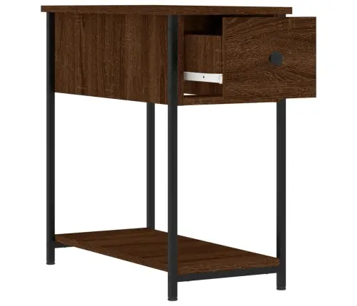 Naktsskapītis, Ozolkoka Krāsa, 30X60X60 Cm, Inženierijas Koks Vidaxl