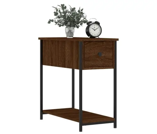 Naktsskapīši, 2 Gb., 30X60X60Cm, Inženierijas Koks, Brūns Ozols Vidaxl