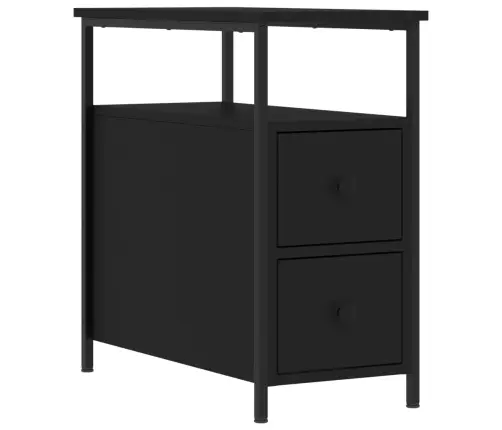 Öökapp, Must, 30 X 60 X 60 cm Tehispuit