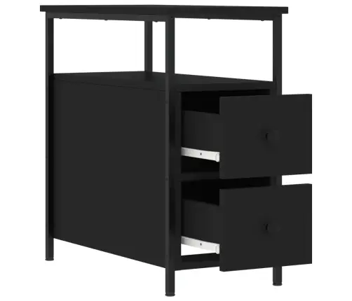 Öökapp, Must, 30 X 60 X 60 cm Tehispuit