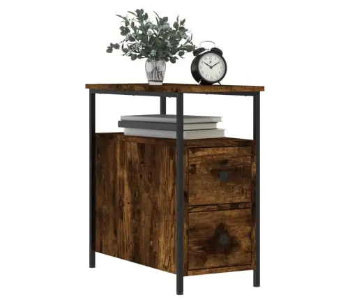 Naktsskapīši, 2 Gb., 30X60X60 Cm, Inženierijas Koks, Koka Krāsa Vidaxl