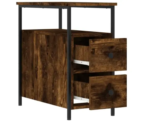 Naktsskapīši, 2 Gb., 30X60X60 Cm, Inženierijas Koks, Koka Krāsa Vidaxl