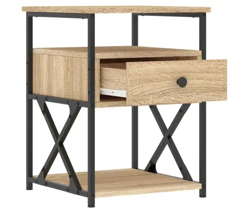 Öökapp, Sonoma Tamm, 40 X 42 X 55 cm Tehispuit