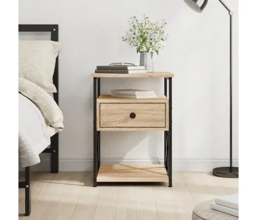 Öökapp, Sonoma Tamm, 40 X 42 X 55 cm Tehispuit