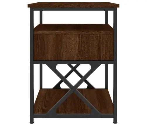 Naktsskapīši, 2 Gab., 40X42X55 Cm, Inženierijas Koks, Ozolkoka Vidaxl