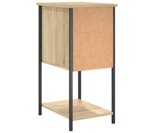 Naktsskapītis, Ozola Krāsa, 32X42X70 Cm, Inženierijas Koks Vidaxl