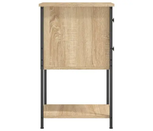 Naktsskapīši, 2 Gb., Koka Krāsa, 32X42X70 Cm, Inženierijas Koks Vidaxl