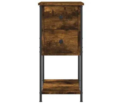 Naktsskapīši, 2 Gab., 32X42X70 Cm, Inženierijas Koks, Ozolkoka Vidaxl